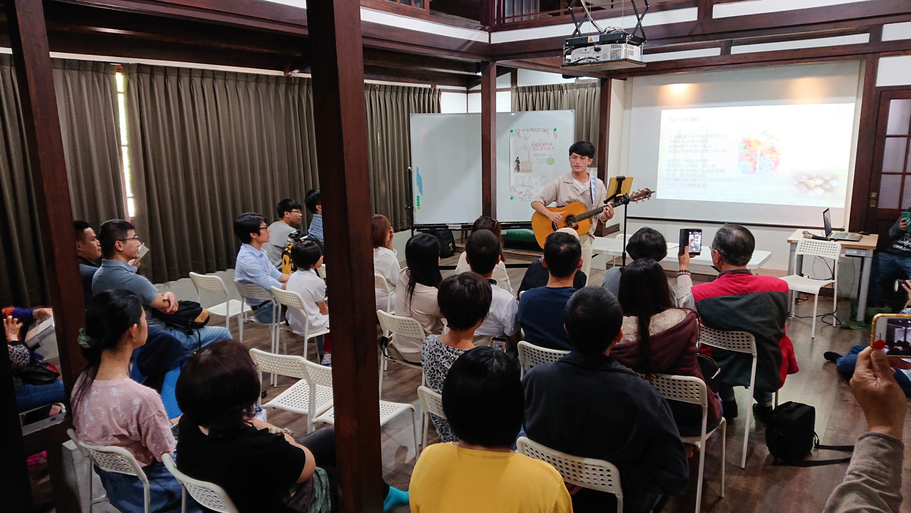 2019.03.30 顧德莎老師台語詩集《我佇黃昏的水邊等你》分享會